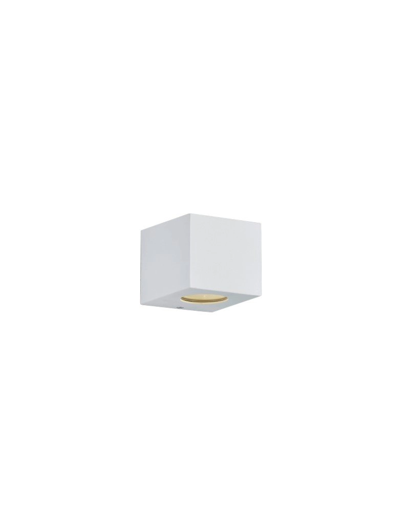 Wand lamp Cordoba Up - Down 2x2w - 3000K - 11,5cm wit Wand lamp Cordoba Up - Down 2x2w - 3000K - 11,5cm wit