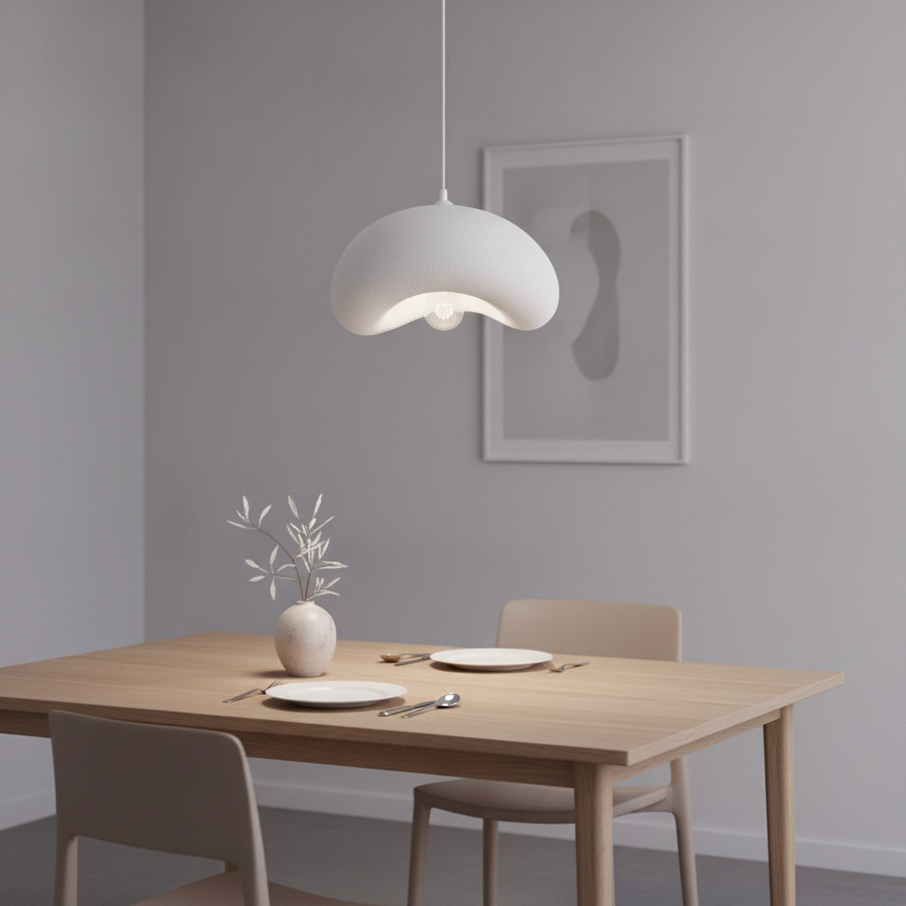Moderne hanglamp Bambel wit