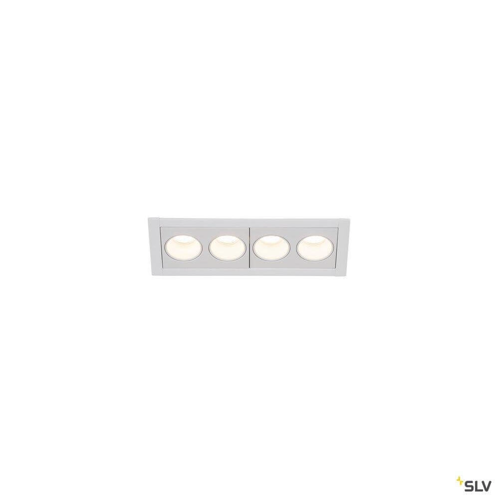 Led inbouwlamp Milandos 4-lichts 4x130 lumen wit