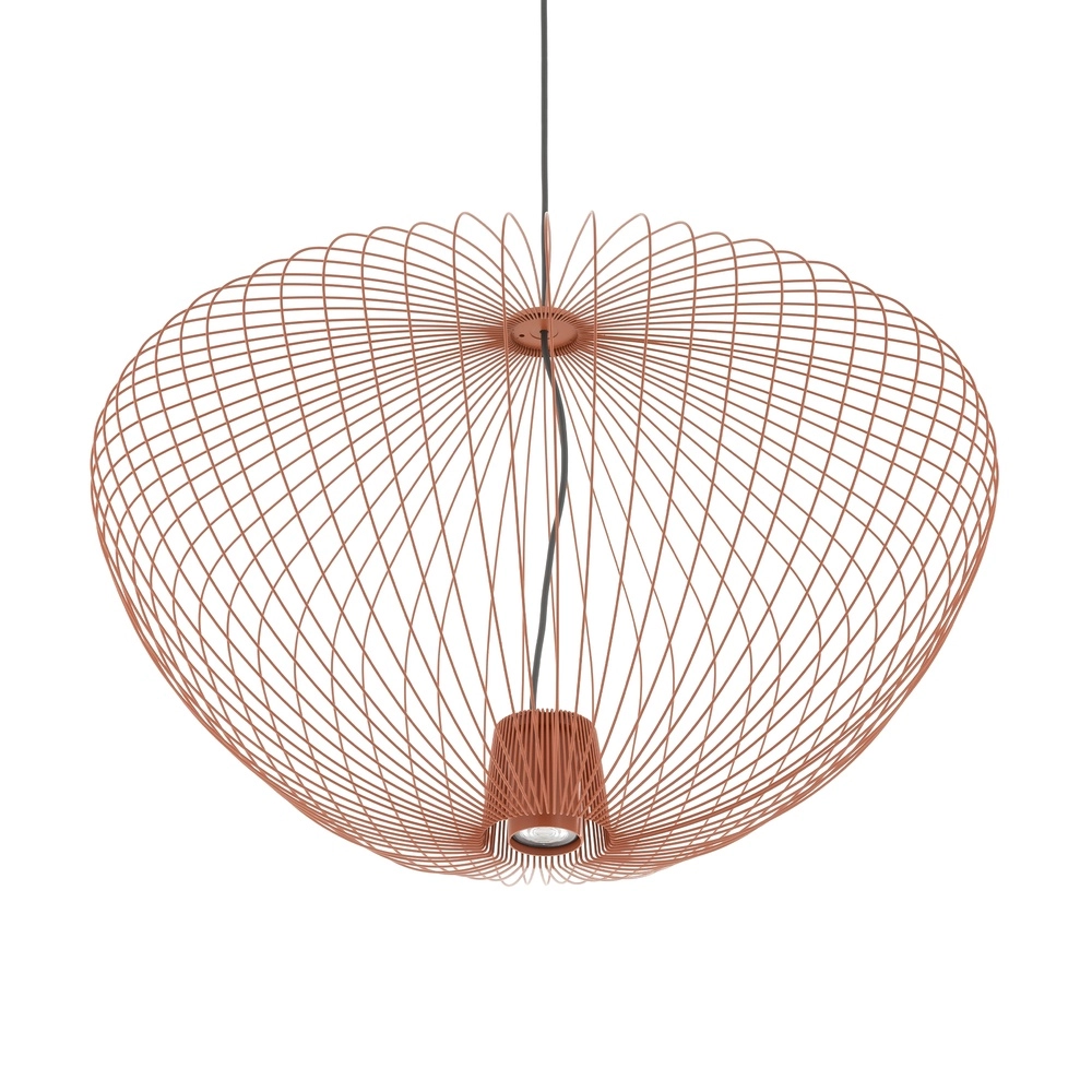 Kooilamp Pumpkin terracotta Ø 70cm Lyora 5903139114943
