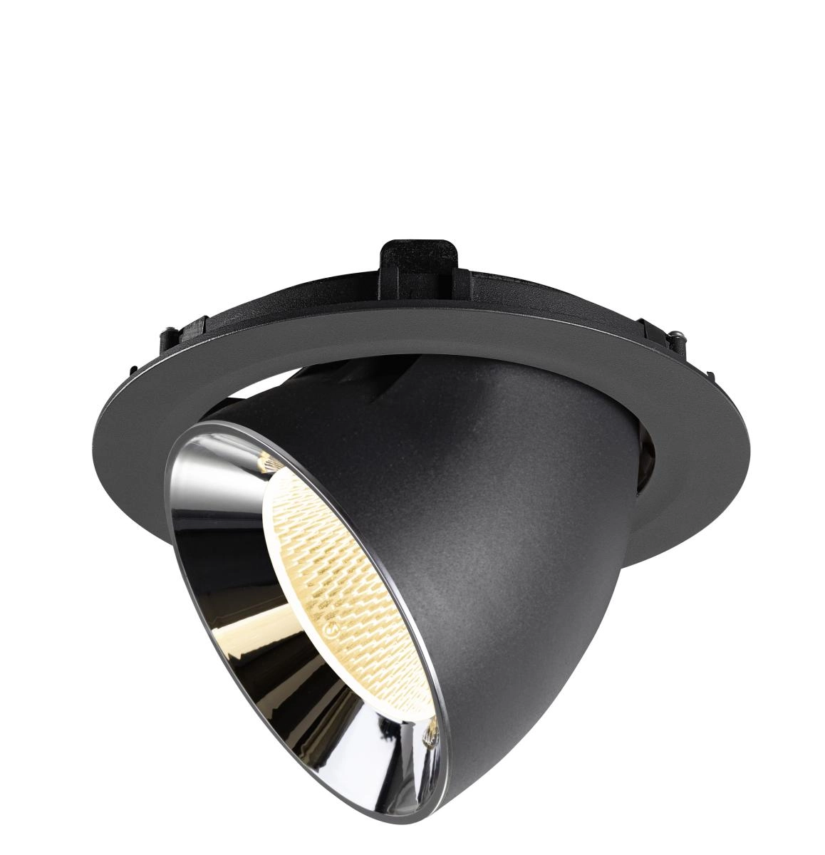 Inbouwspot Numinos Gimble XL zwart/chroom 3000K - 20gr SLV 4024163308700