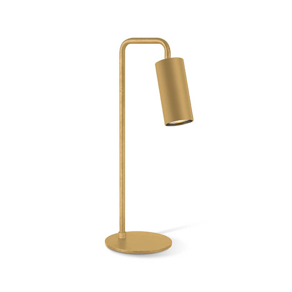 Gouden bureaulamp Ferroli