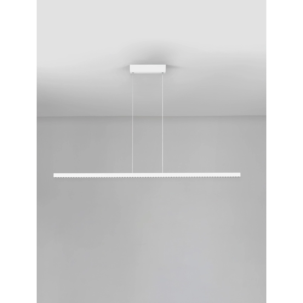 Rechte hanglamp Deos wit Rechte hanglamp Deos wit