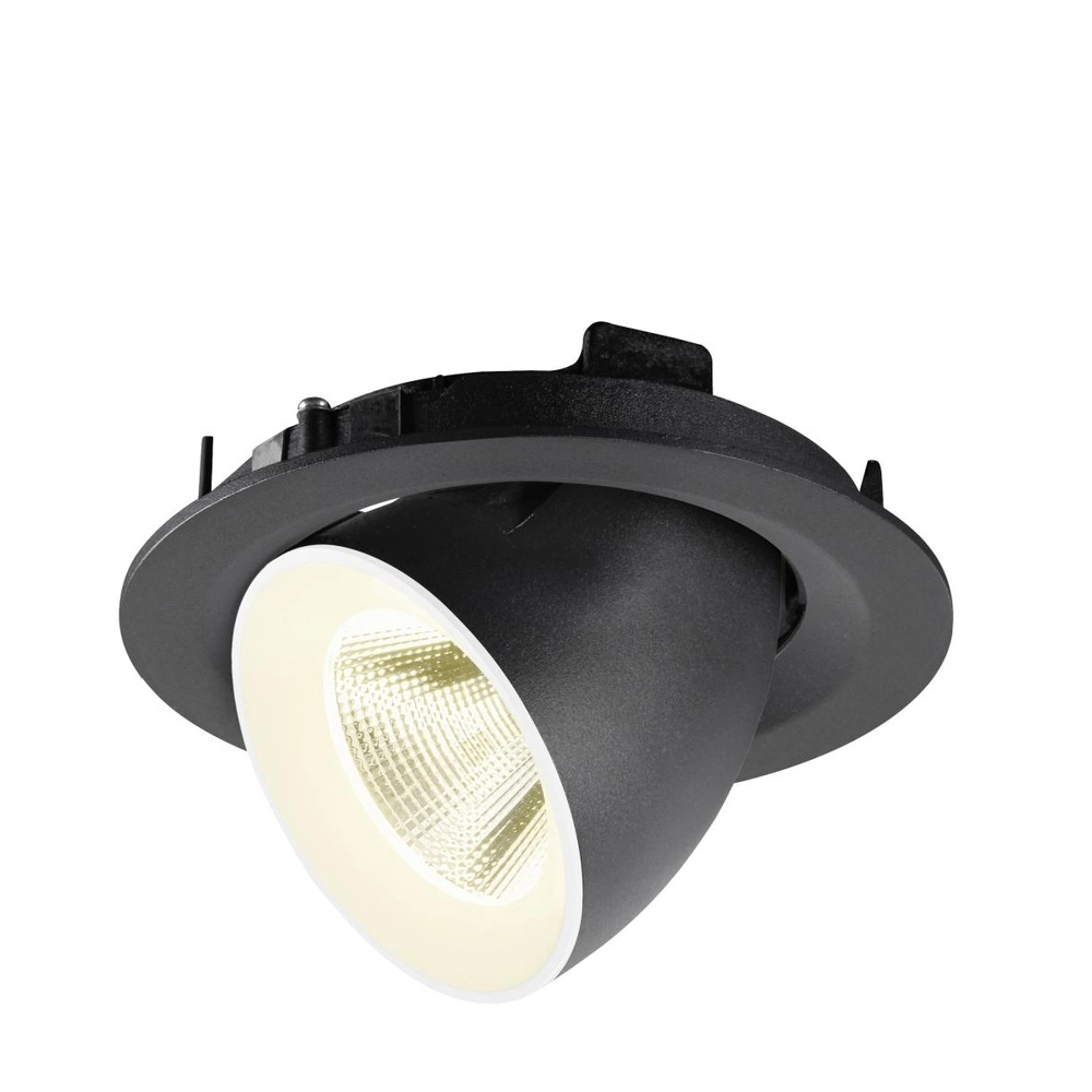 Inbouwspot Numinos Gimble M zwart/wit 4000K - 20gr SLV 4024163311762