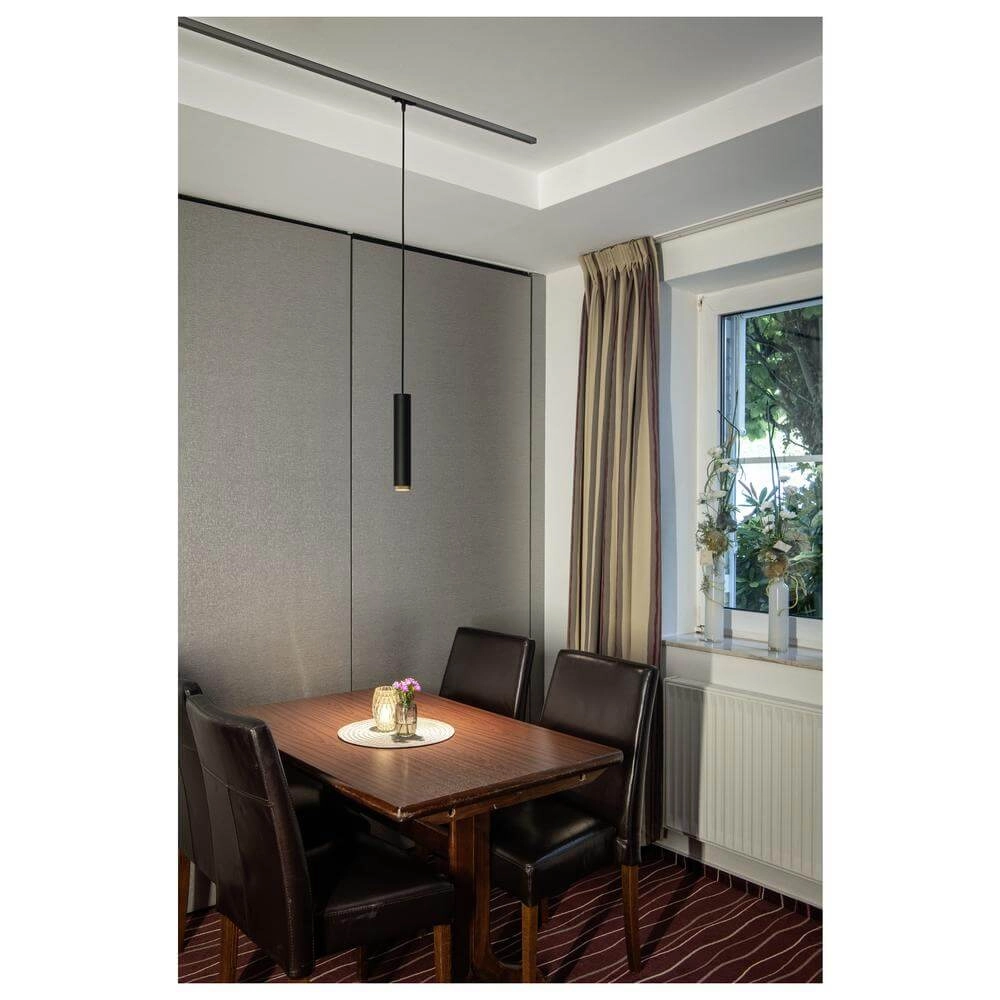 Hanglamp voor rail Grip! L zwart 1-fase SLV 4024163295796