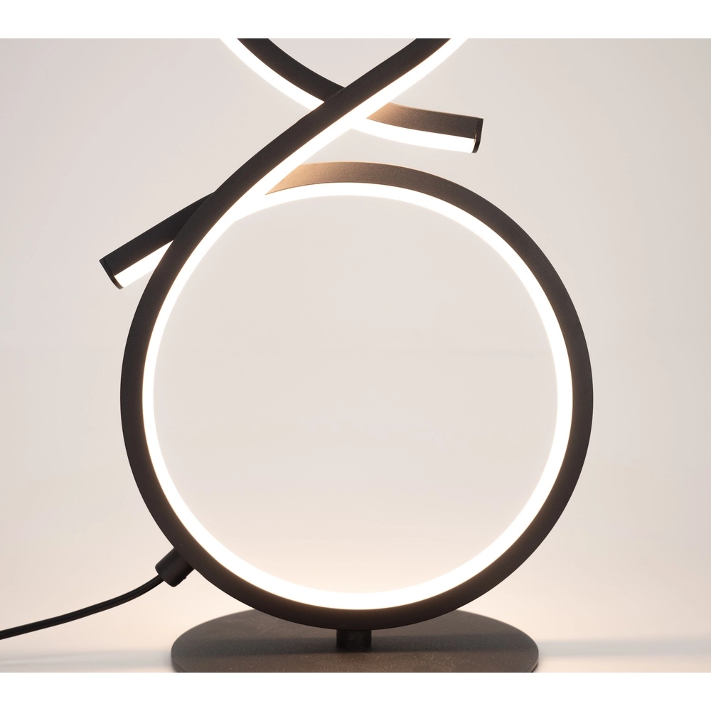 Moderne led tafellamp Serpins 40cm - zwart Eglo 9008606313686