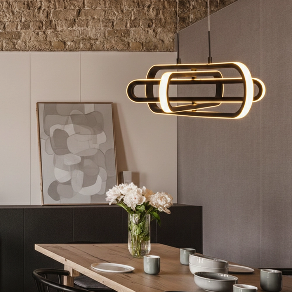 Design hanglamp Arte zwart ovaal