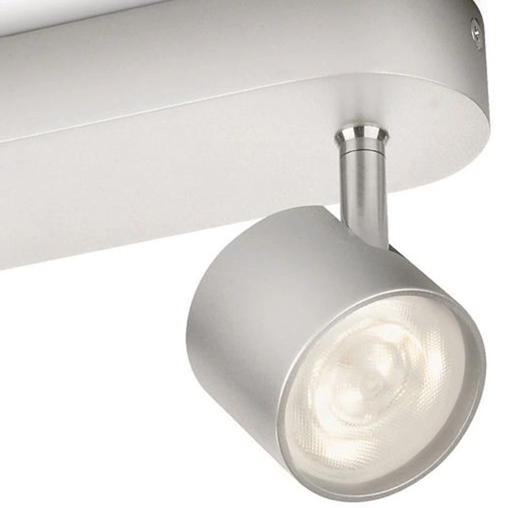 Plafondspot Led My Living Star 2-lichts metaalgrijs Philips 8718291444879