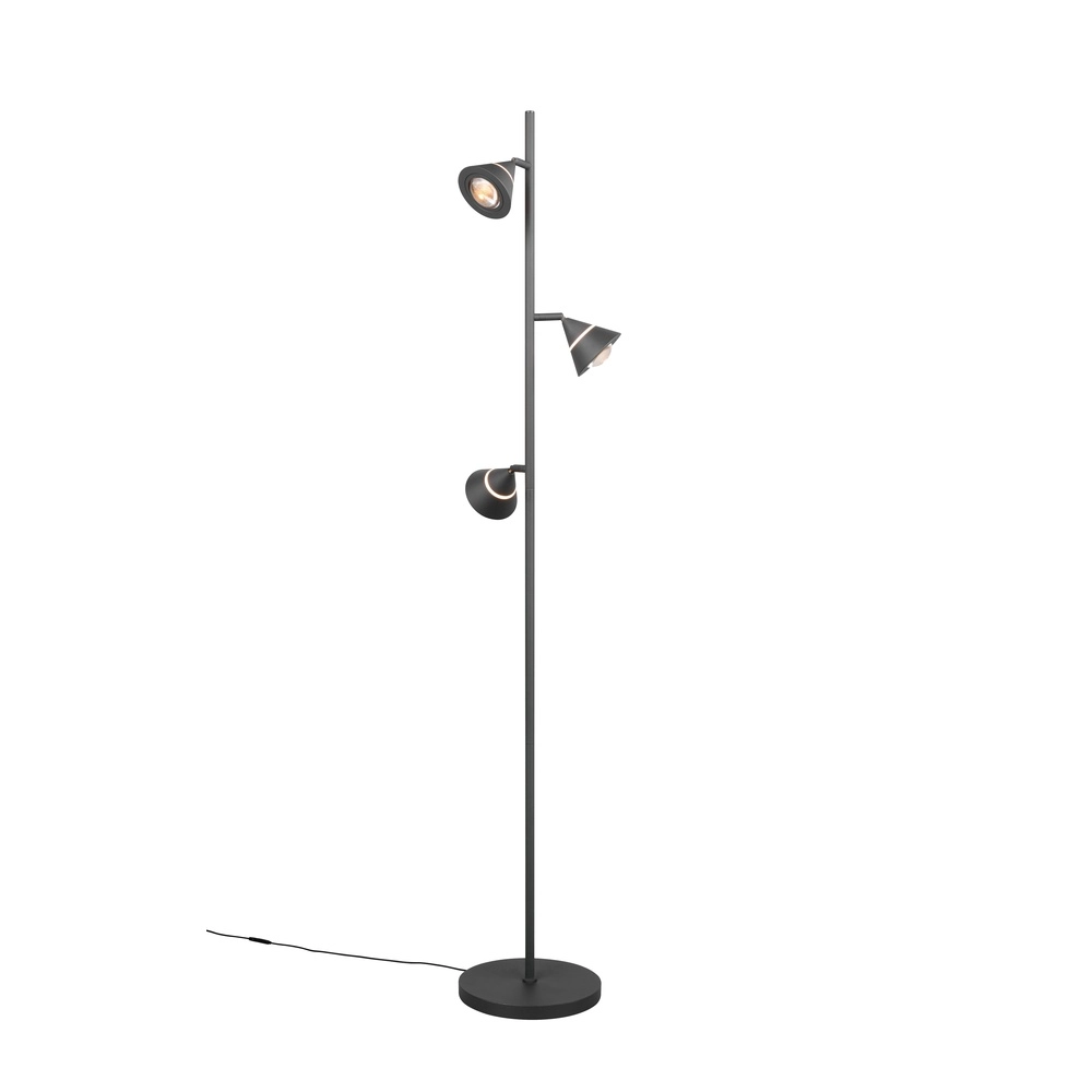 Vloerlamp Romeo zwart Vloerlamp Romeo zwart