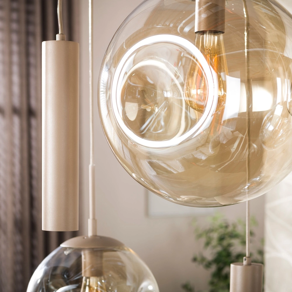 Design plafondlamp Stellar sienna bruin Lyora 8716803515093