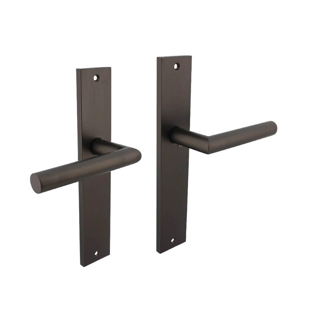 Deurklink Bastian blind antraciet