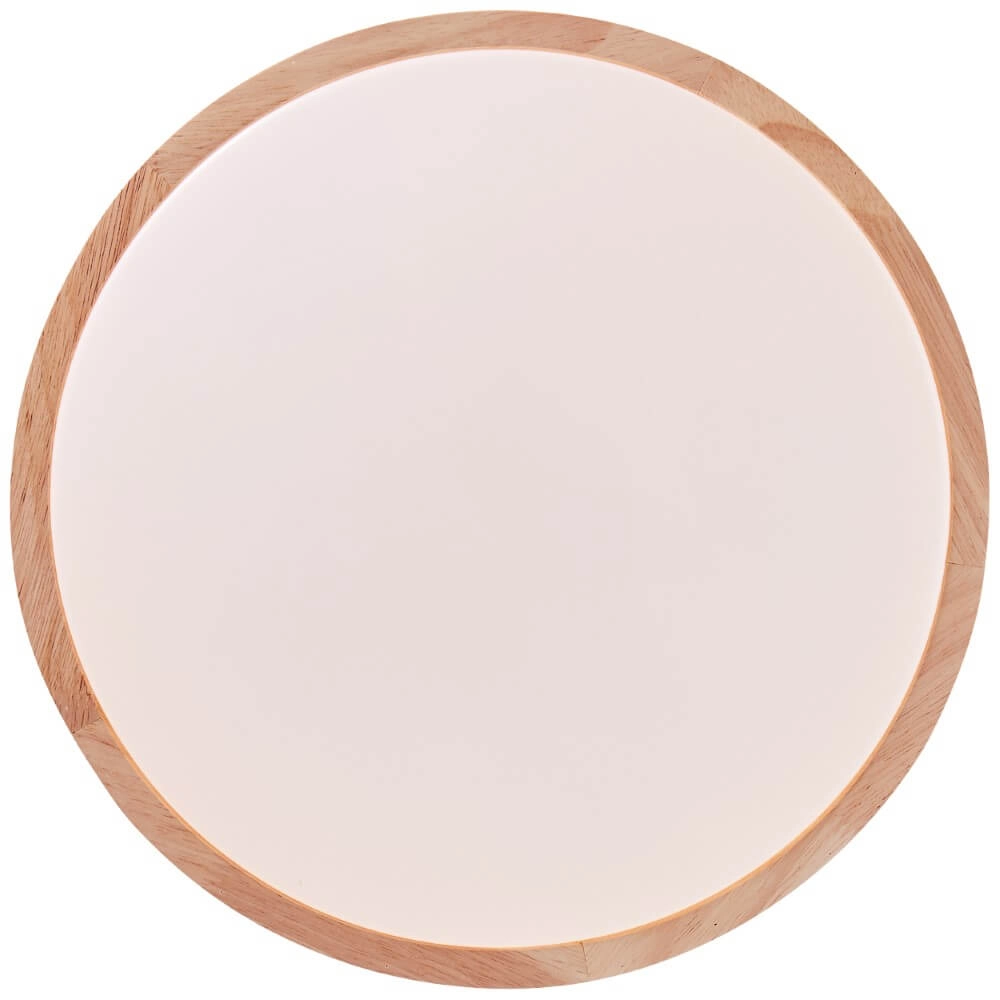 Houten plafondlamp Slimline Ø 34,5cm Brilliant 4004353426575