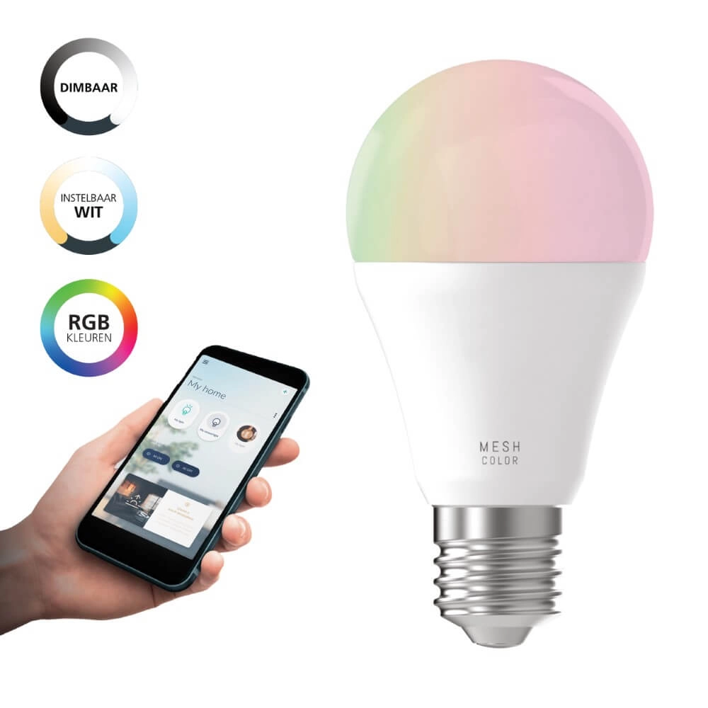 Led lampenbol Zigbee - E27 - 9 watt - 2700-6500K - A60 Eglo 9002759122539