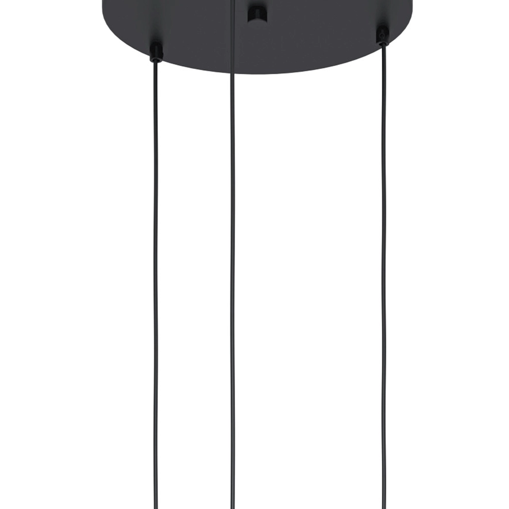 Vide hanglamp Ipsden 3-lichts Eglo 9002759435516