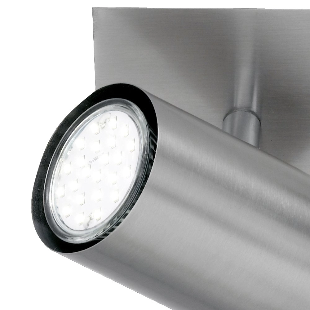 Moderne plafondspot Series 8024 3-lichts nikkel mat Trio 4017807231373