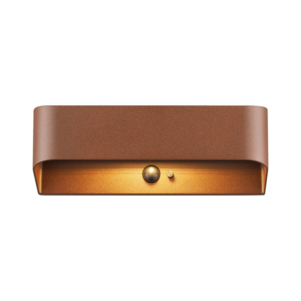 Roestbruine Marcellio Solar  lamp met sensor Nordlux 5704924025587