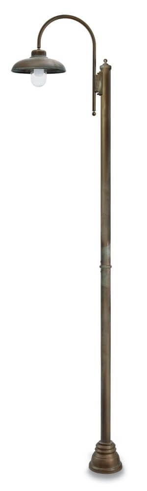 Staande lamp Samoa M - verouderd messing