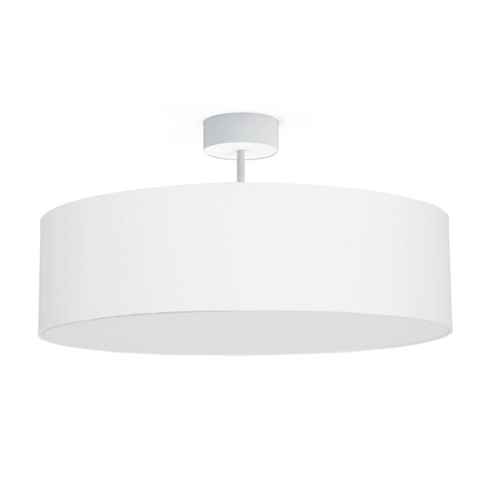 Witte plafondlamp Violet Ø 50cm