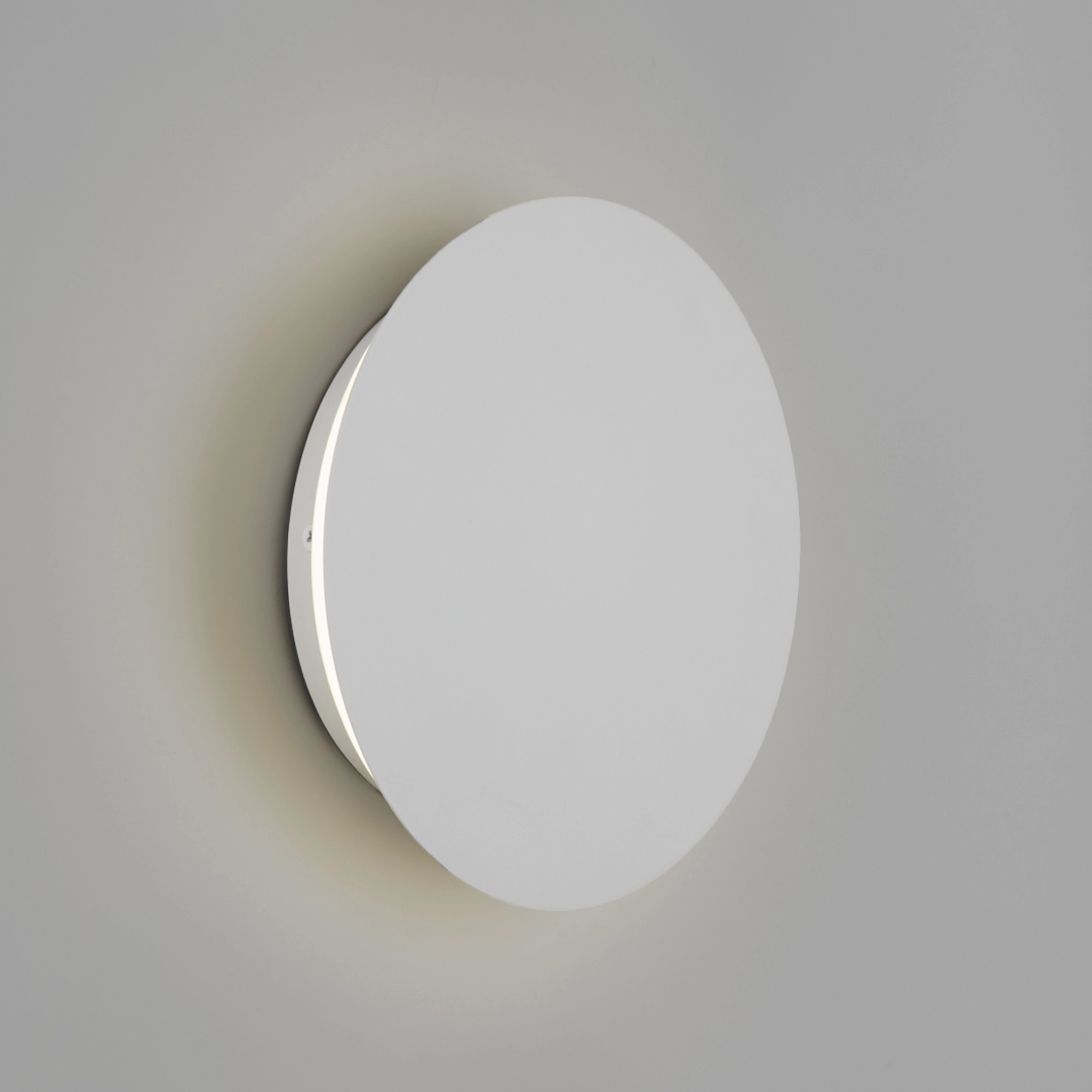Design wandlamp Odeon Ø 20cm wit