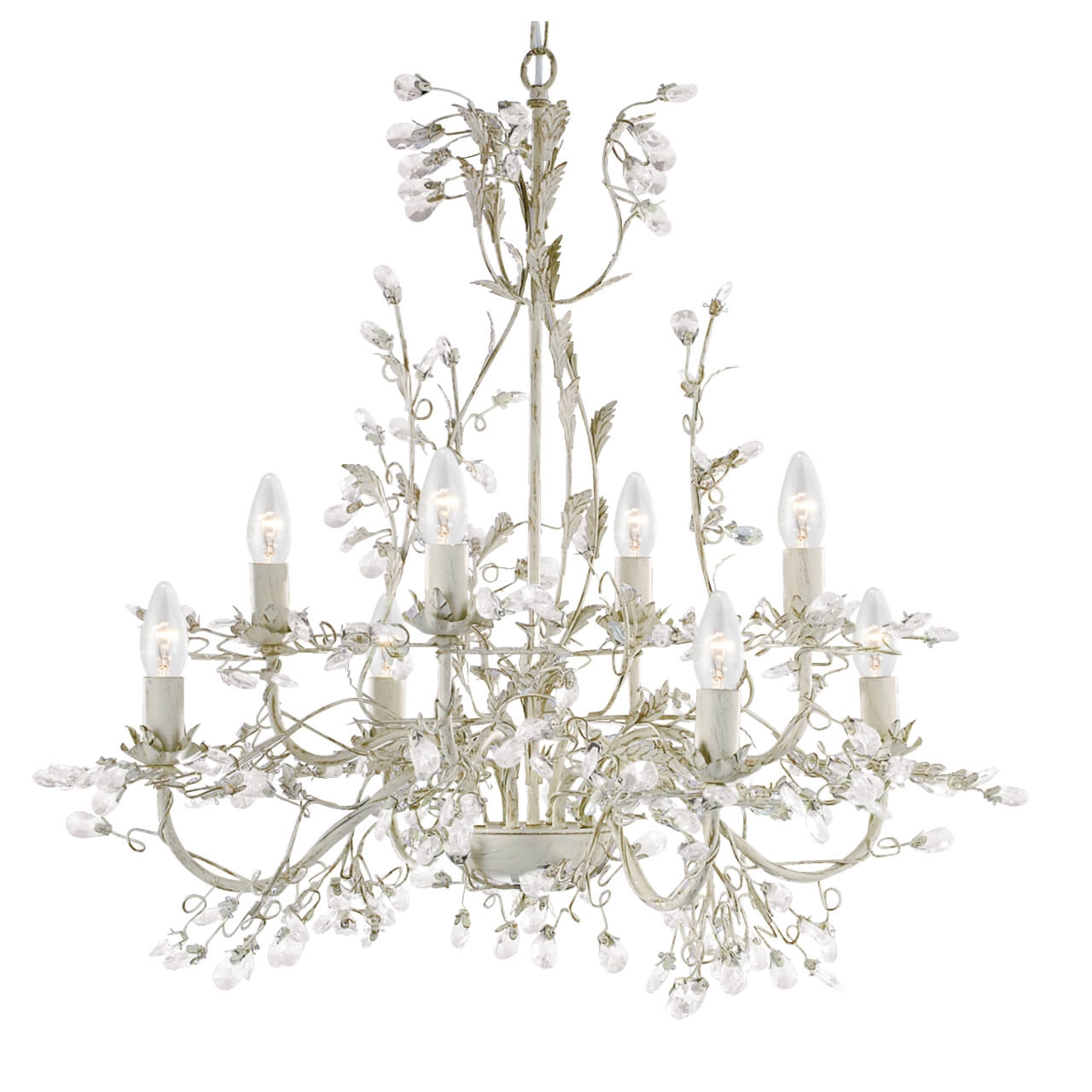 Klassieke kroonluchter Almandite 8-lichts Ø 74cm Klassieke kroonluchter Almandite 8-lichts Ø 74cm