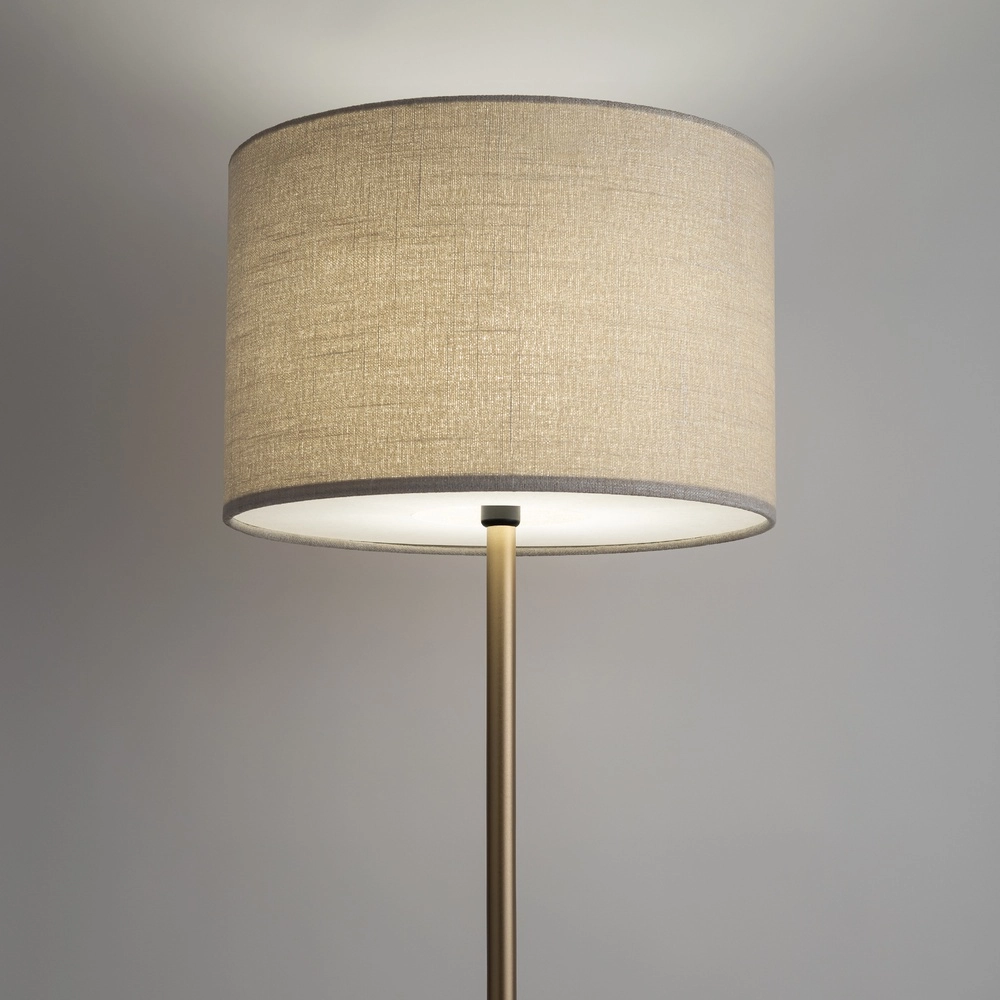 Vloerlamp Santana crème Ø 46cm Lyora 5903139116565