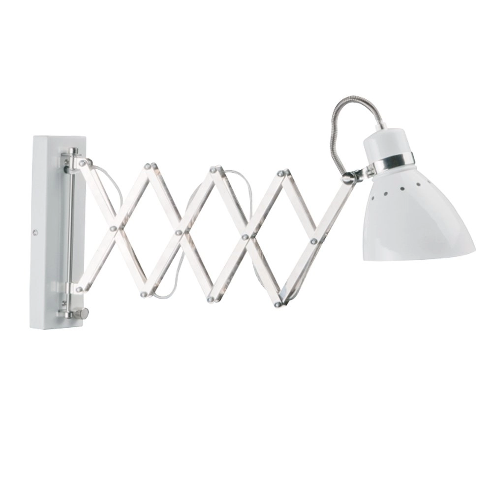 Schaarlamp Spring wit Schaarlamp Spring wit