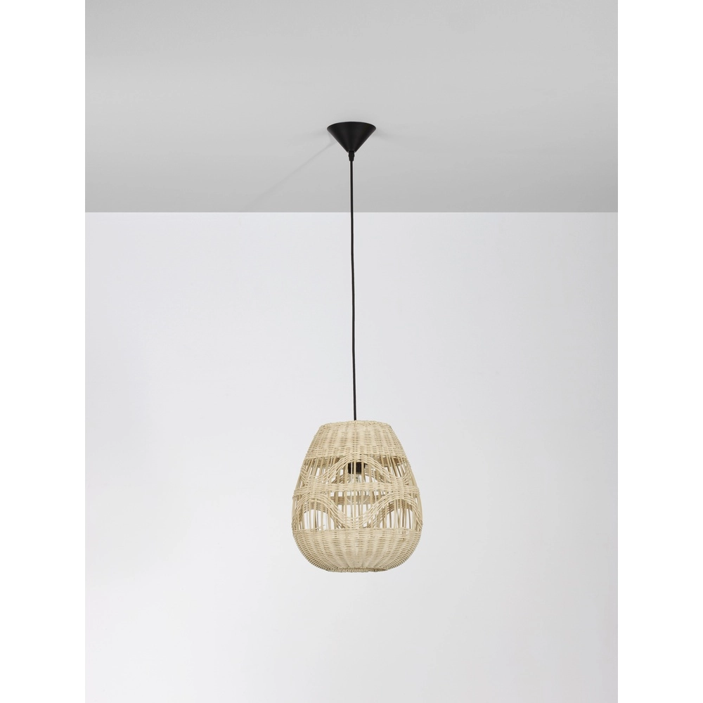 Rotan hanglamp Marlo Ø 30cm Lyora 5212017438805