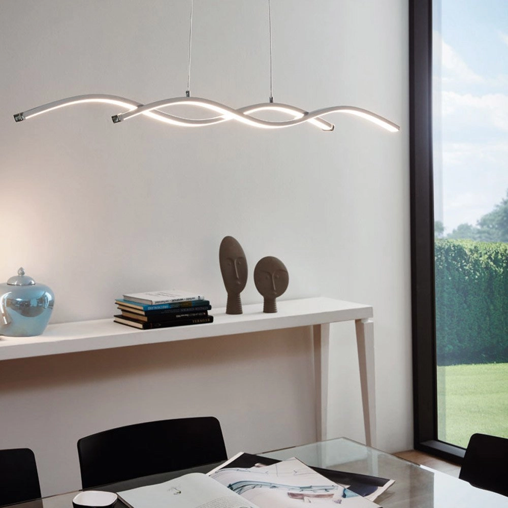 Led Hanglamp Lasana 2 2x14w - 3000K - 120cm chroom Eglo 9002759961046