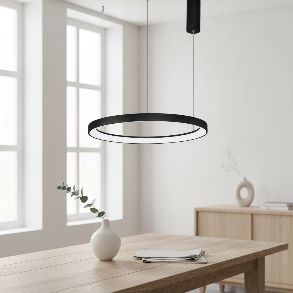 Design hanglamp Pertino zwart Ø 58cm 2700K