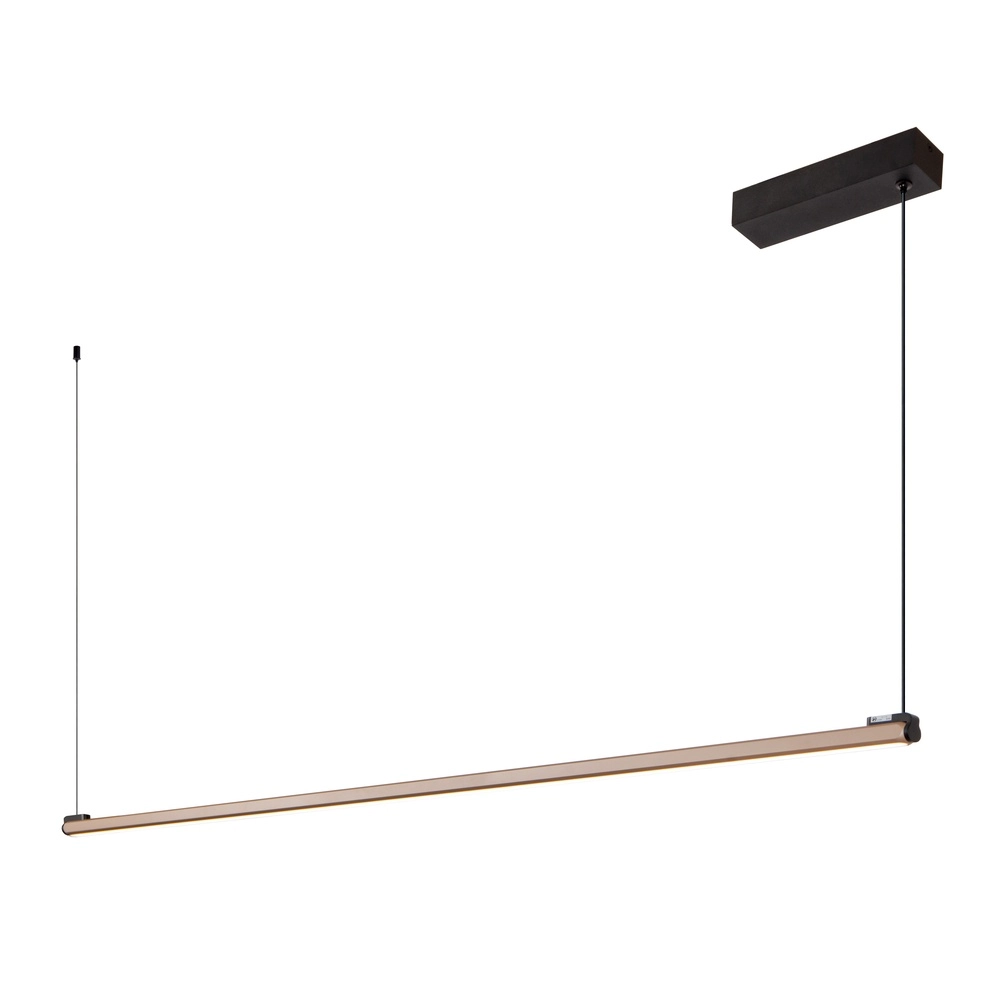 Strakke led hanglamp Braga 150cm - champagne Premium by Lucide 5411212234445