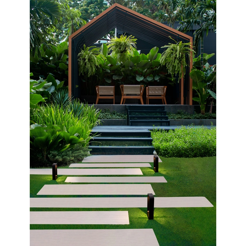 Design tuinlamp Minimal zwart 30cm Lyora 5212017448293