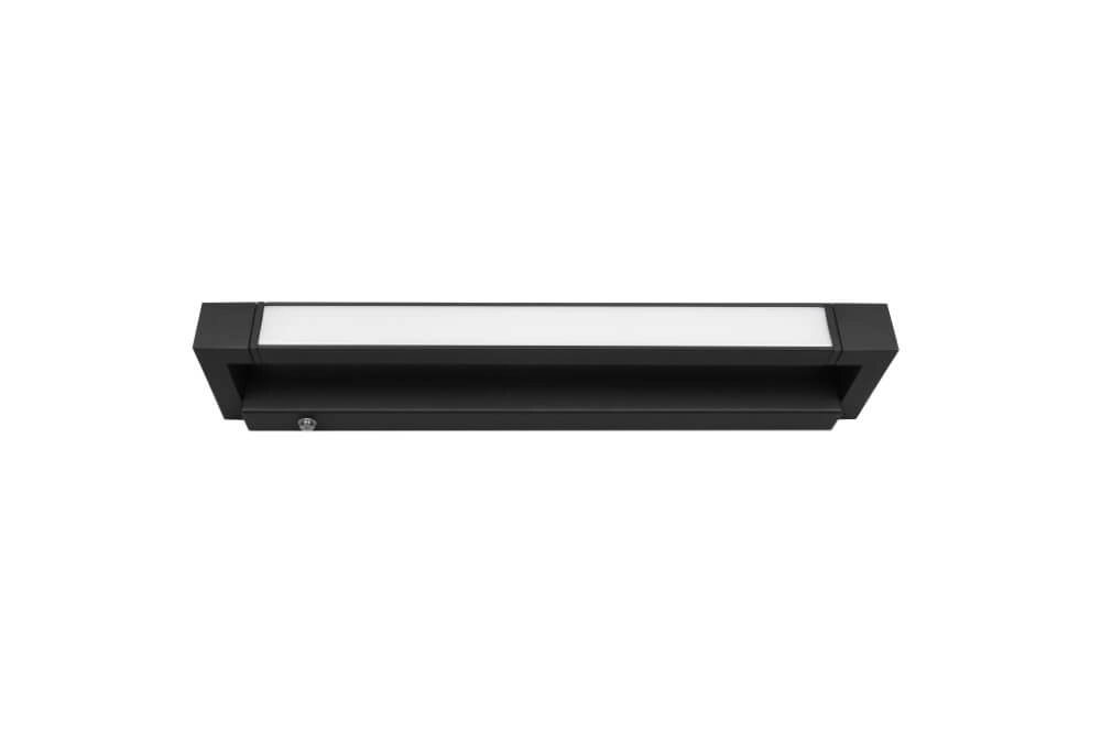 Led spiegellamp Fabrizio 50cm - zwart Trio 4017807616781