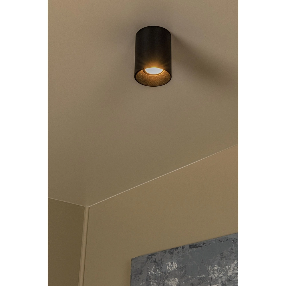 Opbouwspot Gerti zwart Lucide 5411212094315