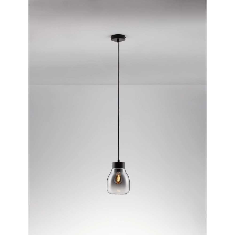 Hanglamp Blacu 1-lichts zwrt Lyora 5212017447470