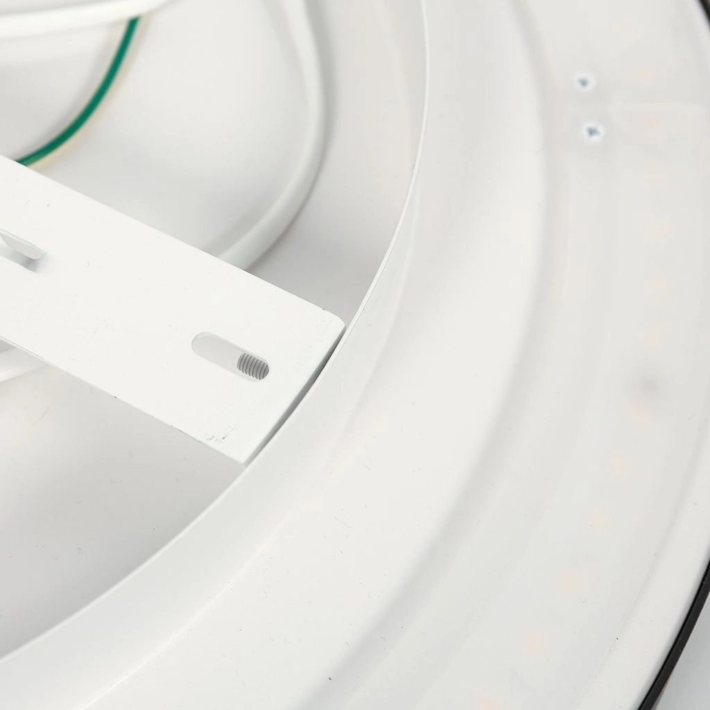 Moderne plafonniere Flady zwart Ø30cm Steinhauer 8712746181012