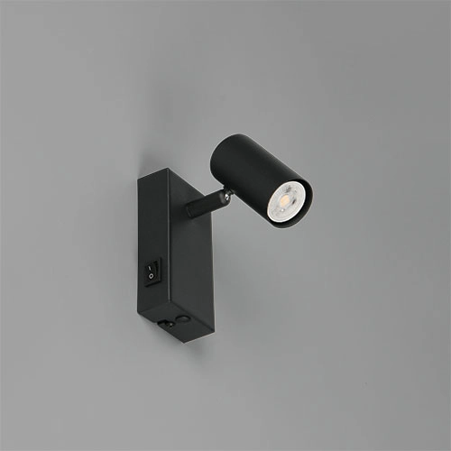 Opbouwspot richtbaar Taryn zwart Trio 4017807685510