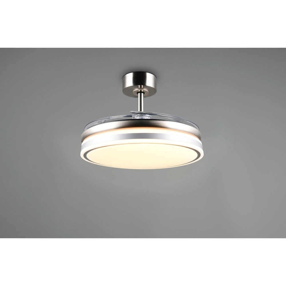 Ventilator Volda nikkel Ø 106cm Trio 4017807689075