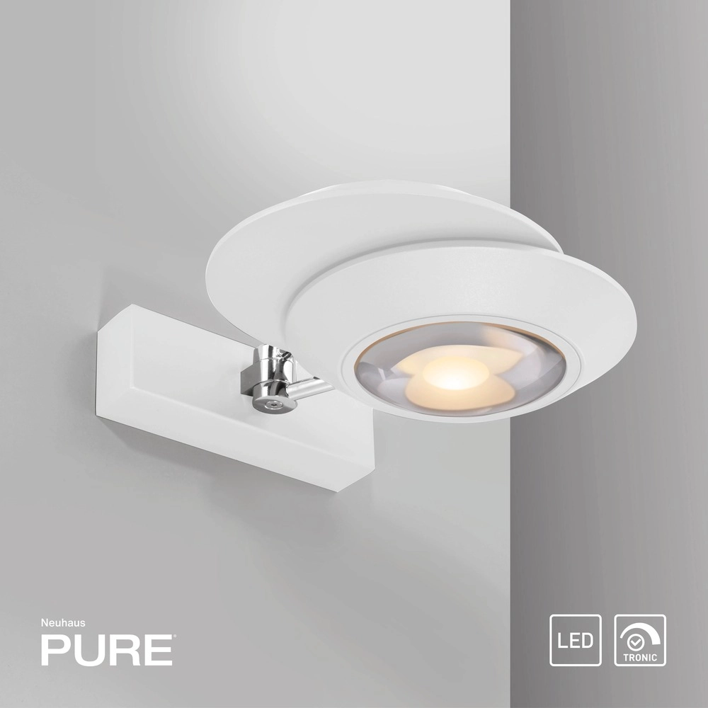 2L led wandlamp Pure Oculis wit Paul Neuhaus 4012248397015