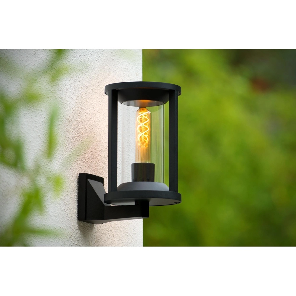 Voordeur lamp Cadix zwart IP65 Lucide 5411212151896