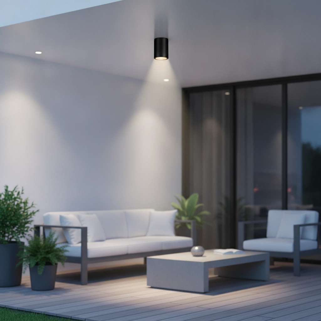 Plafondspot Lumina 9W antraciet
