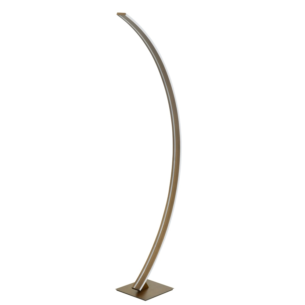 Design vloerlamp Novara koper brons 150cm