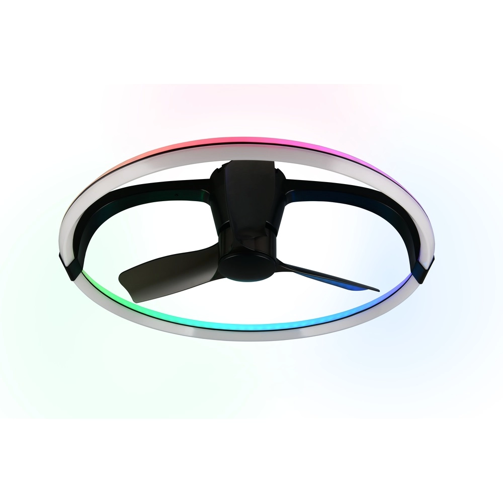 Smarthome ventilator Stockholm zwart Ø 73,5 Tuya Trio 4017807693133