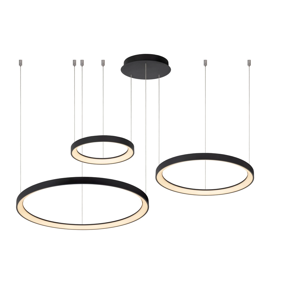 Zwarte hanglamp Vidal design