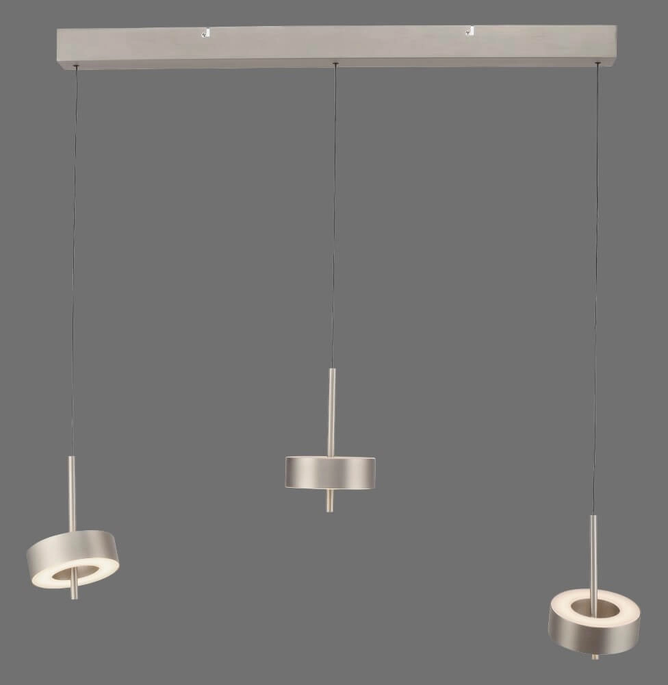 3-lichts hanglamp Q-Rotate aluminium modern Paul Neuhaus 4012248383162