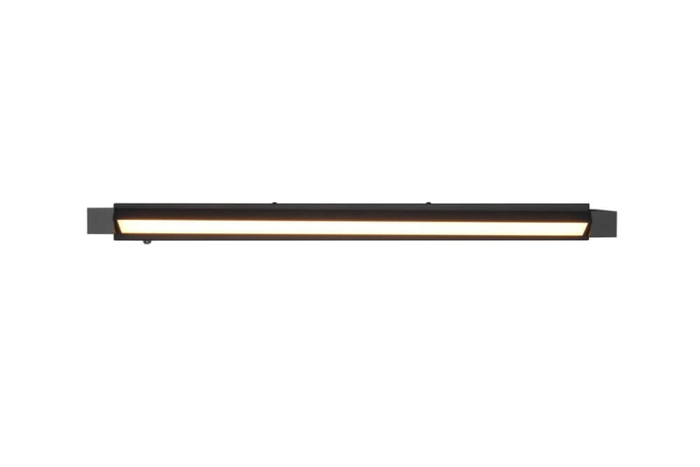 Led spiegellamp Fabrizio 80cm - zwart Trio 4017807616804
