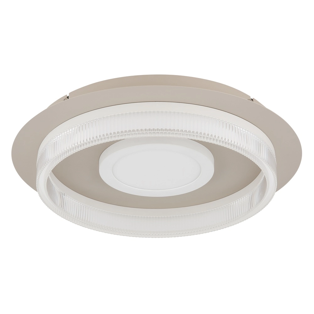 Moderne plafondlamp Zara zand bruin Ø 40cm Globo 9007371570065