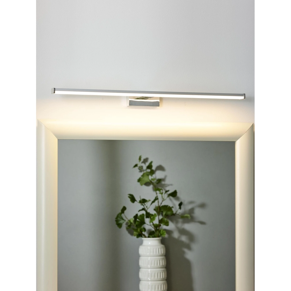 Spiegellamp Onno badkamer chroom 60cm Lucide 5411212791450