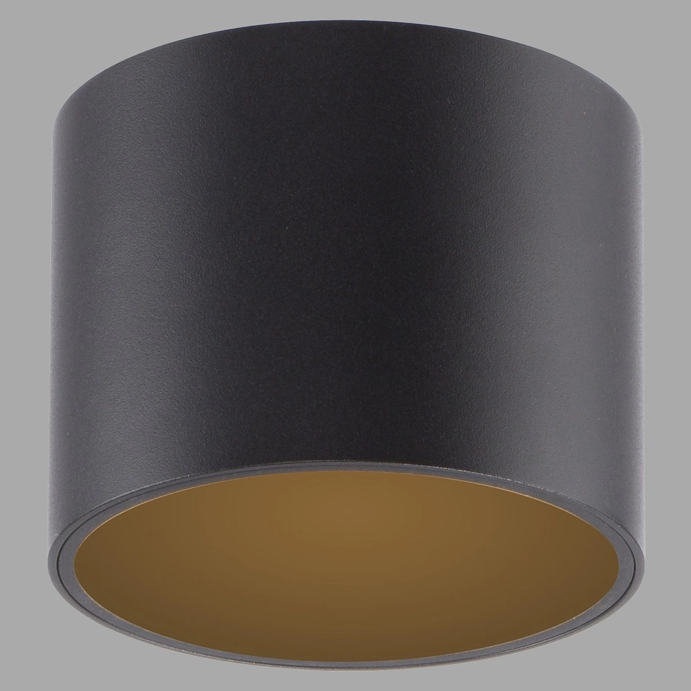 Plafond opbouwspot Pure Point Ø 11cm - black pearl