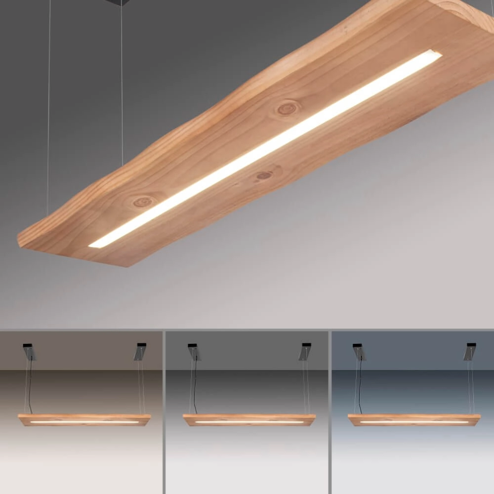 Hanglamp Palma hout Paul Neuhaus 4012248358924