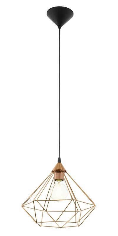 Hanglamp Tarbes 32cm koper Eglo 9002759941949